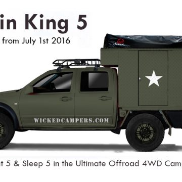 4WD Cabin King 5-Sleeper