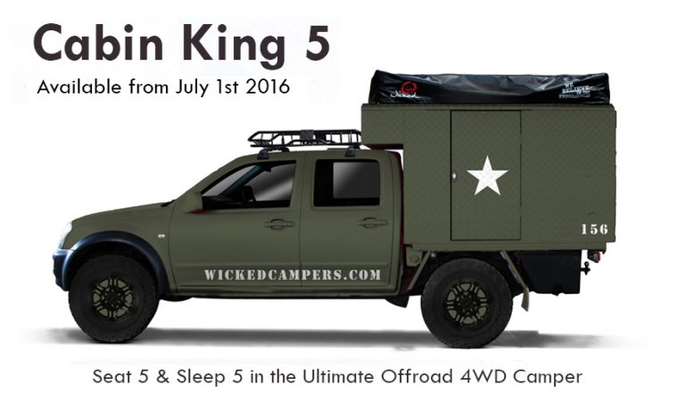 4WD Cabin King 5-Sleeper