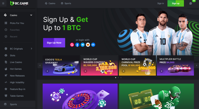 Experience the Thrill of Gaming BC.Game Crypto Casino