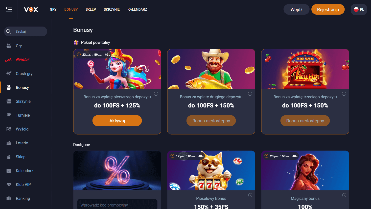 Vox Online Casino